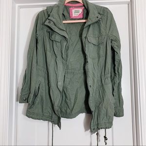 Army green jacket